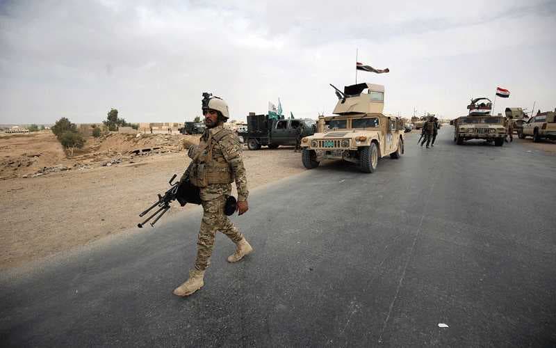 القبض على 9 إرهابيين ينتمون لداعش في صلاح الدين