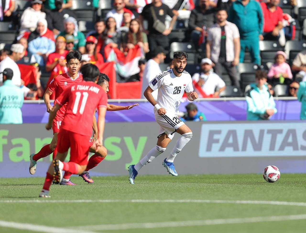 المنتخب الوطني يسجل الهدف الأول في مرمى نظيره الفيتنامي