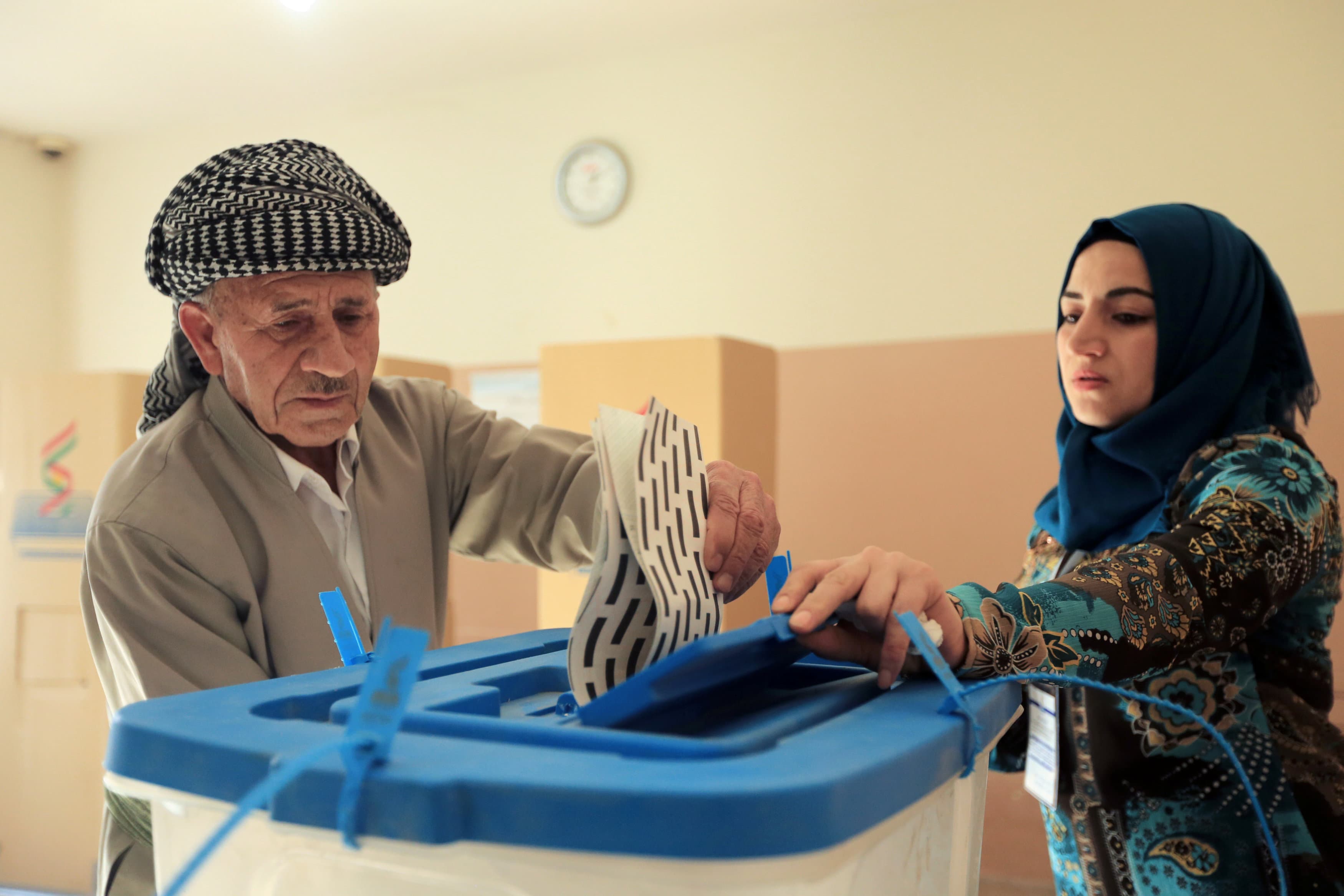 المفوضية تحصي عدد الأحزاب المسجلة في انتخابات كردستان
