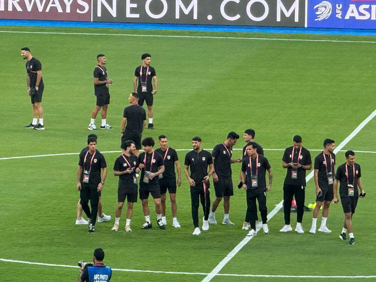 تشكيلة منتخبنا الوطني في مواجهة نظيره العماني