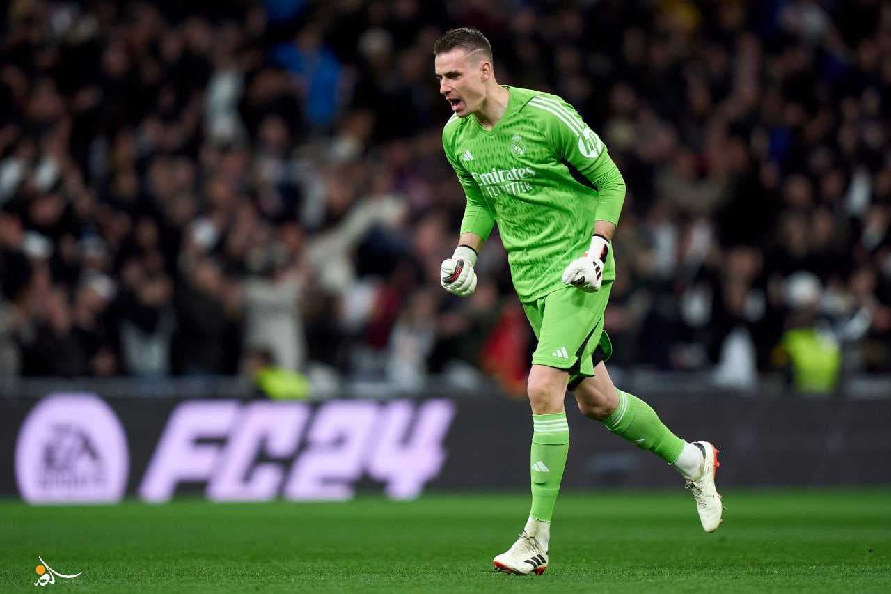 رسمياً.. ريال مدريد يمدد عقد أندري لونين حتى 2030