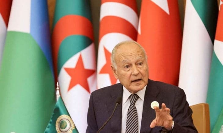 أبو الغيط: نطالب بانسحاب الكيان الصهيوني من جميع الأراضي في لبنان