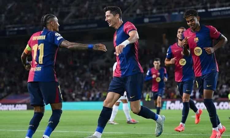 برشلونة تتقدم بالهدف الرابع على ريال مدريد