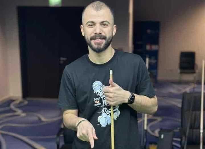 اللاعب أمير علي يحرز المركز الخامس عالمياً بالبليارد