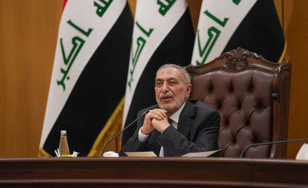 رئيس مجلس النواب يؤكد دعم القوات المسلحة والحشد الشعبي