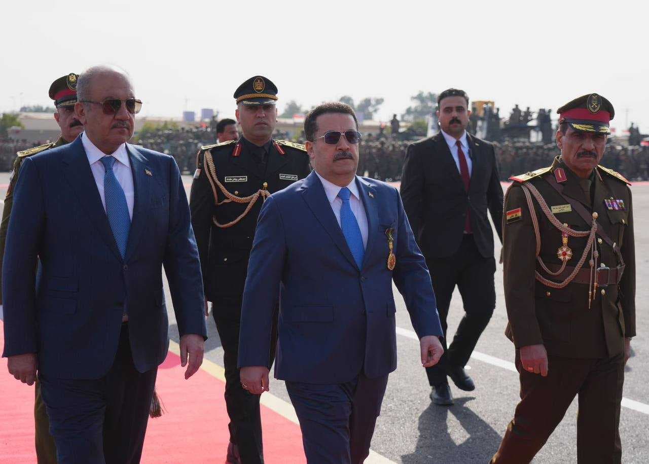 بالصور جانب من الاستعراض العسكري للجيش العراقي