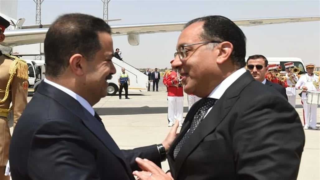 رئيس الوزراء المصري في بغداد غداً لتوقيع 11 مذكرة تفاهم