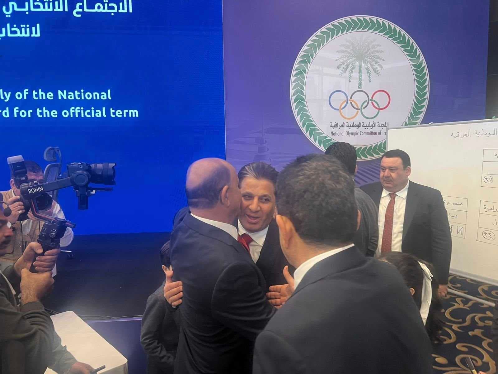 عقيل مفتن يفوز برئاسة اللجنة الأولمبية العراقية