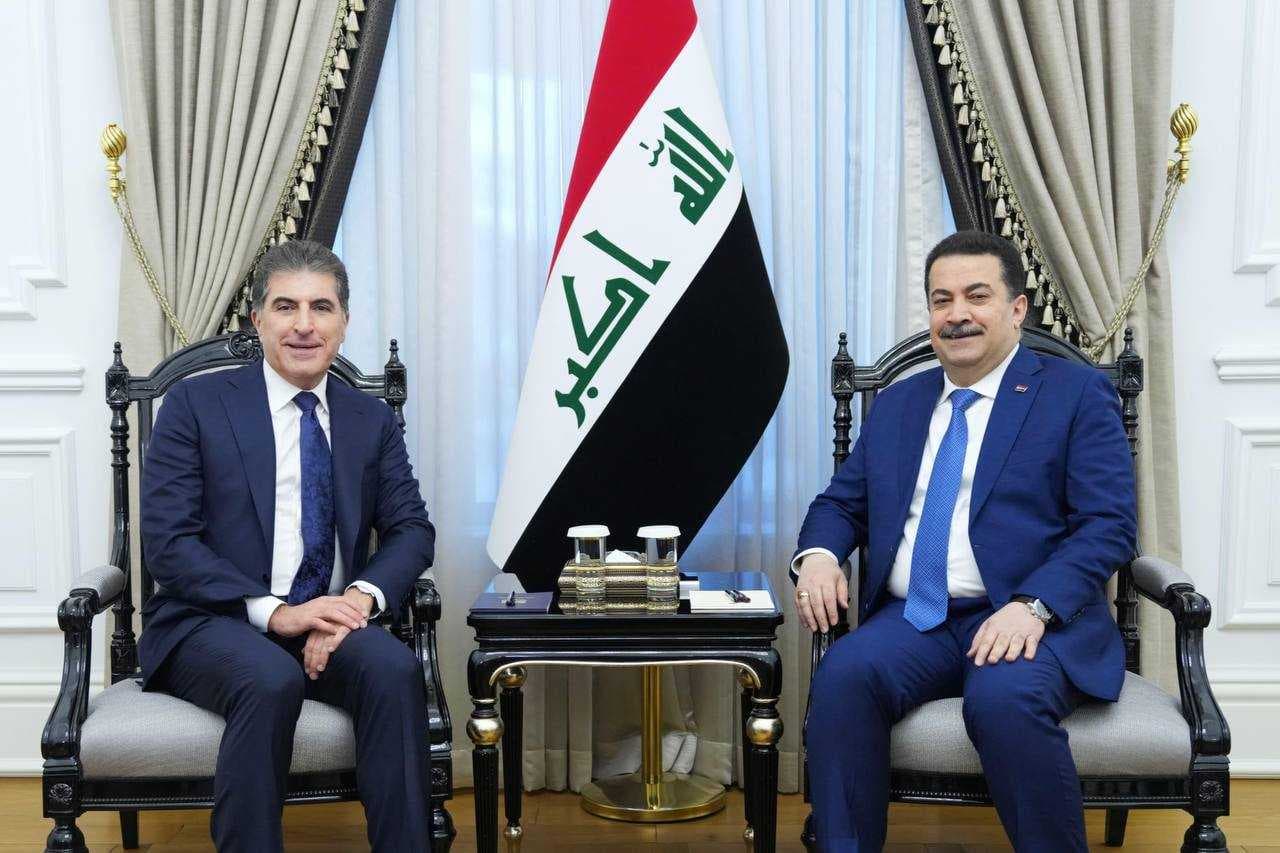 رئيس الوزراء يؤكد ضرورة استئناف إنتاج النفط وإعادة تصديره عبر ميناء جيهان التركي