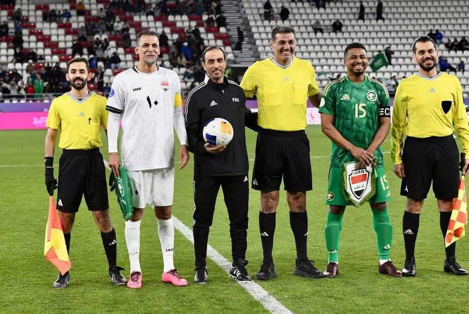 المنتخب العراقي يتأهل إلى نصف نهائي كأس الخليج لقدامى اللاعبين بعد تغلبه على نظيره السعودي