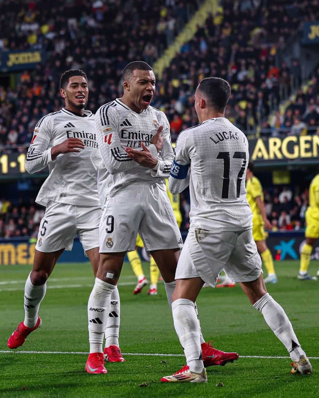 ريال مدريد يتغلب على فياريال في الليغا