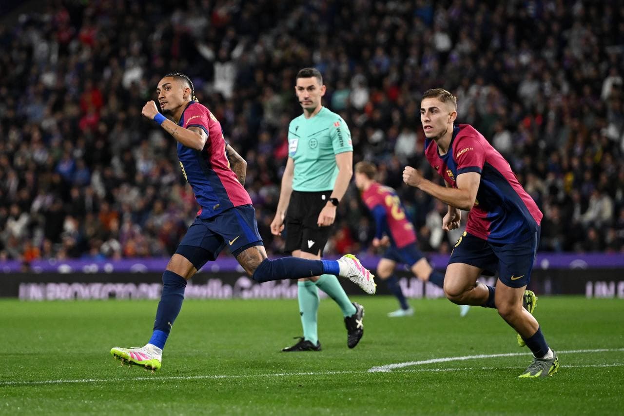 برشلونة يعزز صدارته بعد تغلبه على بلد الوليد في الجولة الـ34 من الدوري الإسباني