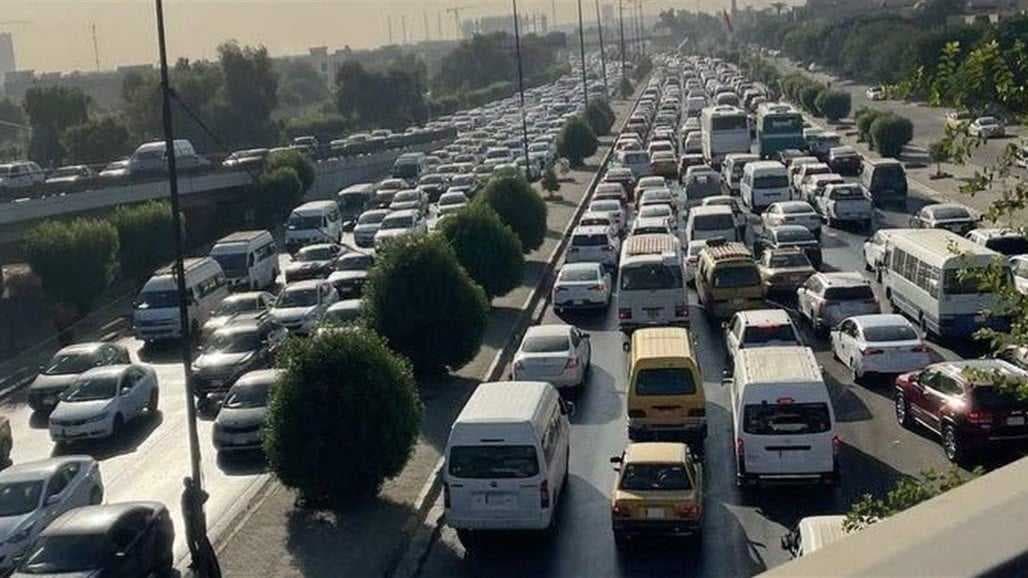 تعرف على المناطق المزدحمة.. الموقف المروري في العاصمة بغداد