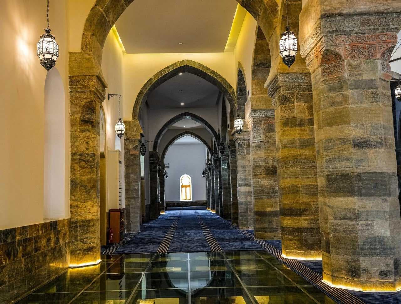 صور من افتتاح الجامع النوري والمئذنة الحدباء وسط مدينة الموصل