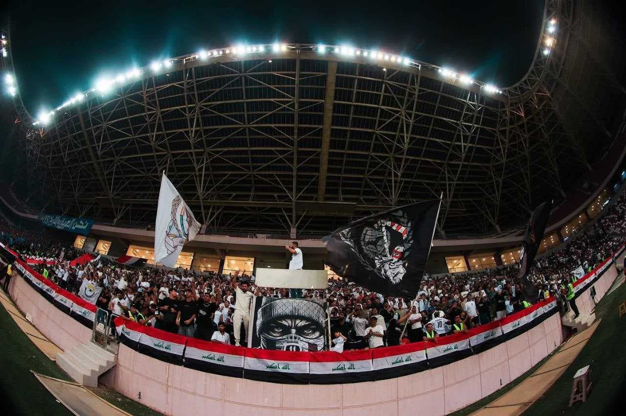 حضور جماهيري في كلاسيكو القوة الجوية والزوراء