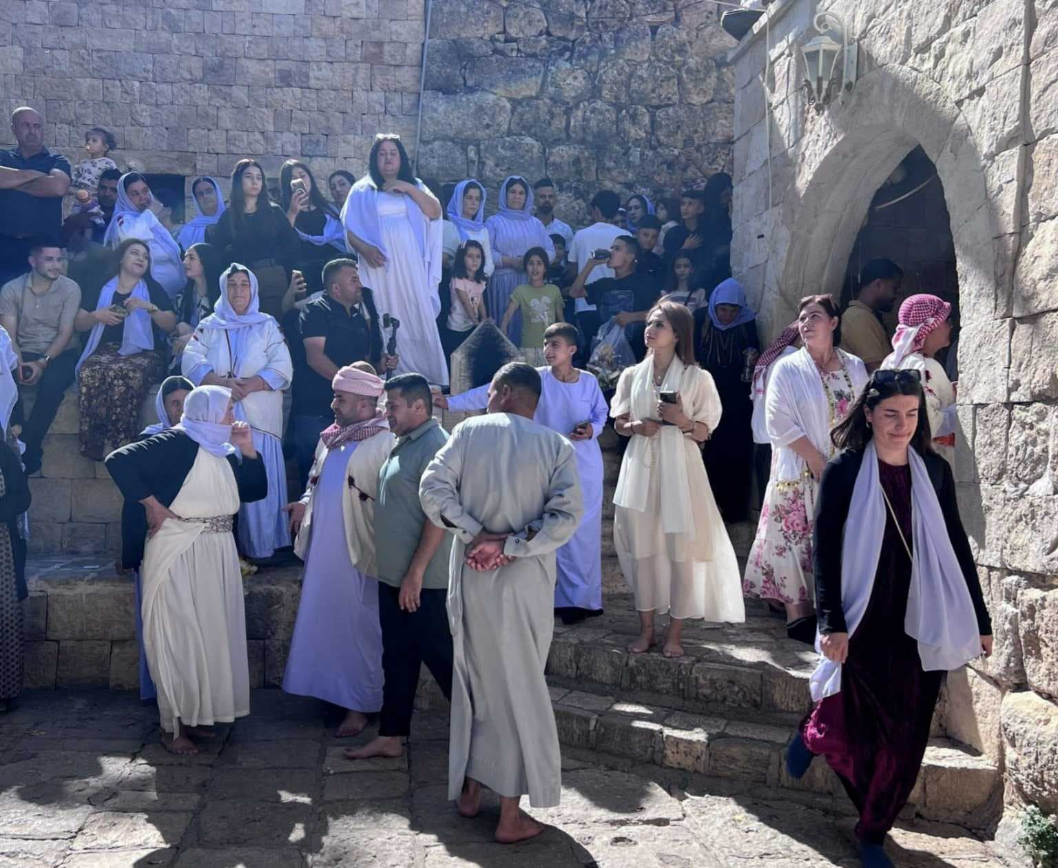 عيد جما الإيزيدي يتحول إلى مهرجان للتآخي والسلام في معبد لالش