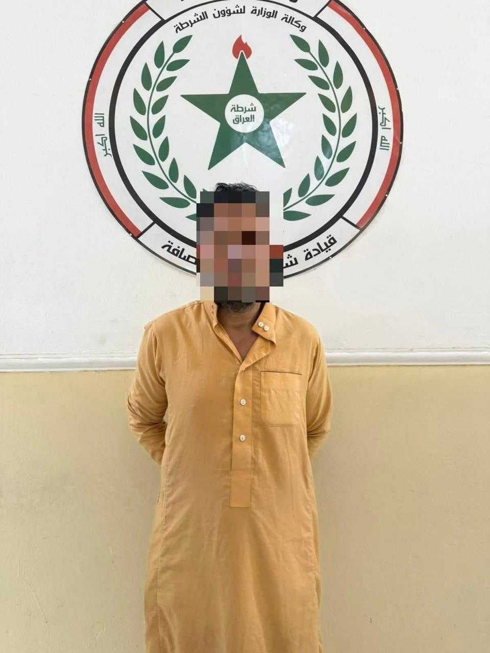 شرطة الرصافة تلقي القبض على أب عنف ابنته بوحشية