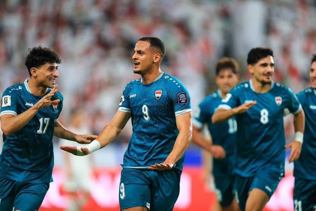 التعادل الإيجابي يحسم مباراة العراق والإمارات