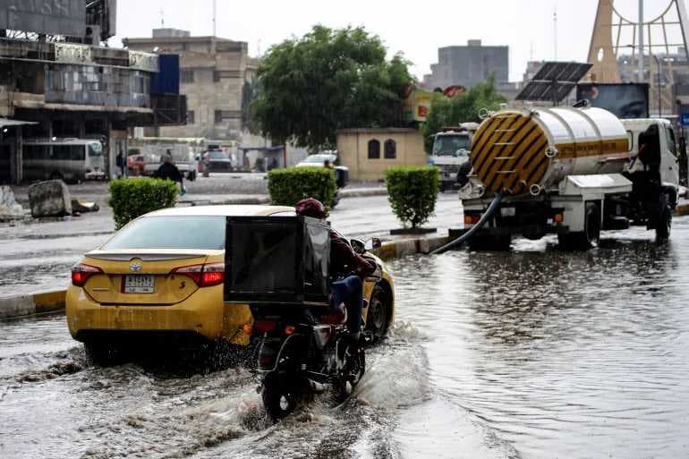 الطقس.. امطار في عموم البلاد وتراجع بدرجات الحرارة