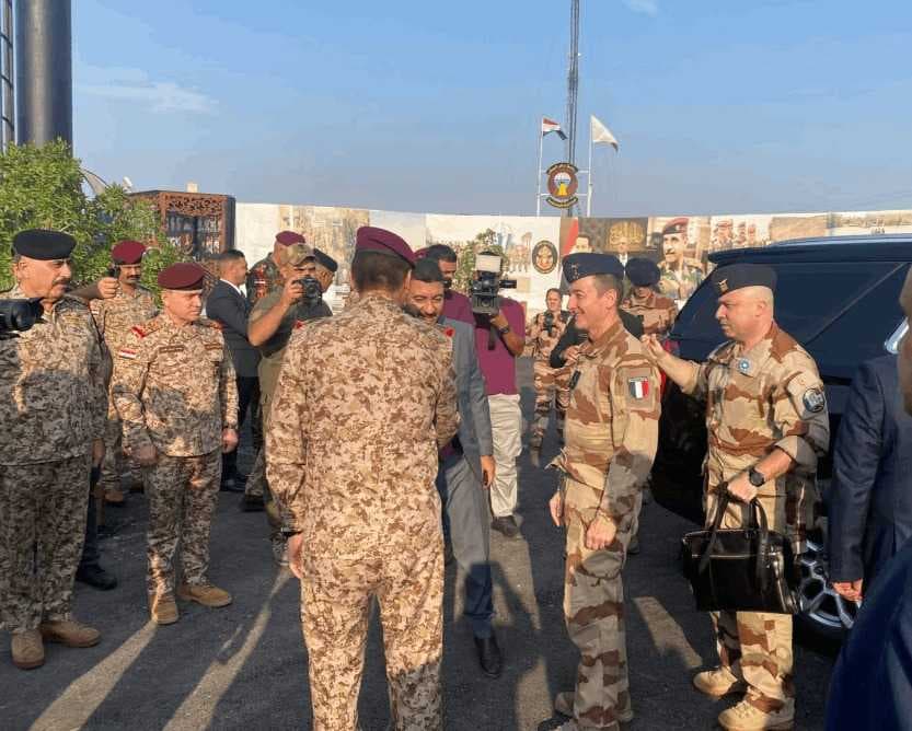 العراق يستقبل رئيس أركان الجيوش الفرنسية لتعزيز التعاون العسكري