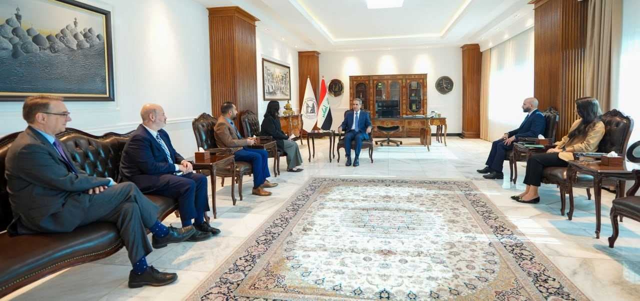القاضي زيدان يقدم شرحاً مفصلاً لوفد أممي عن دور القضاء في انتخابات مجلس النواب