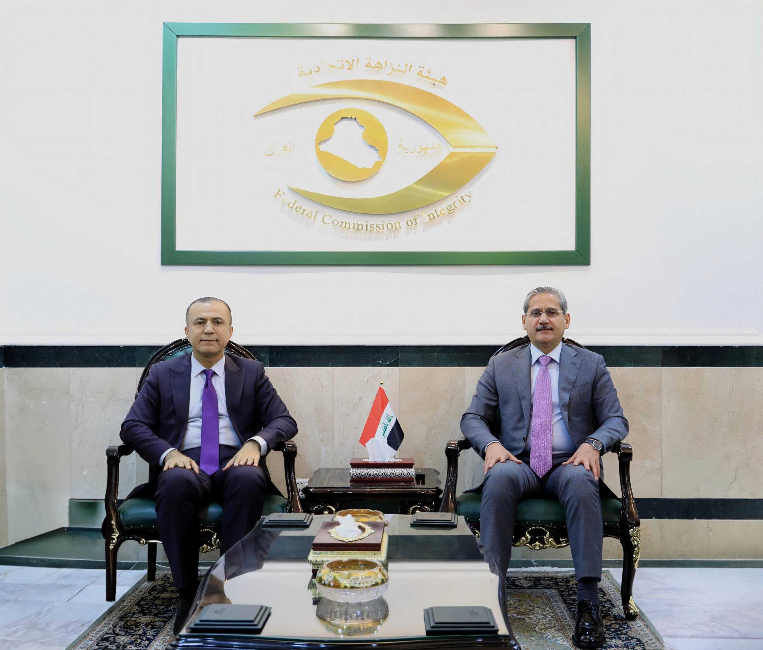 الهيئة ونزاهة الإقليم يتفقان على تنسيق جهود مكافحة الفساد وملاحقة مرتكبيه