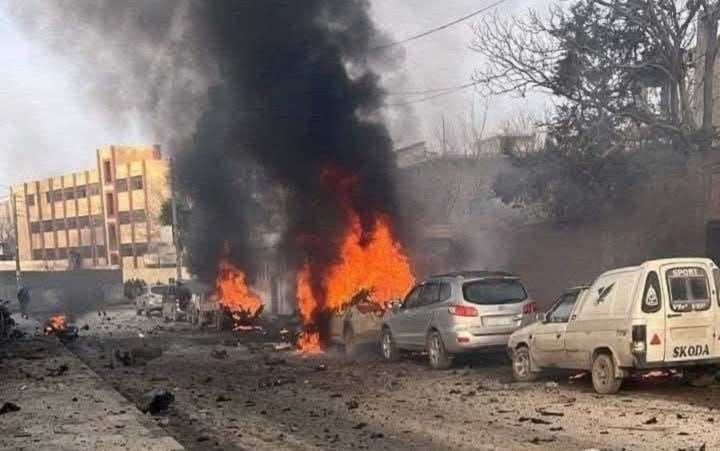 انفجار عبوة ناسفة بالقرب من جسر الرئيس في دمشق
