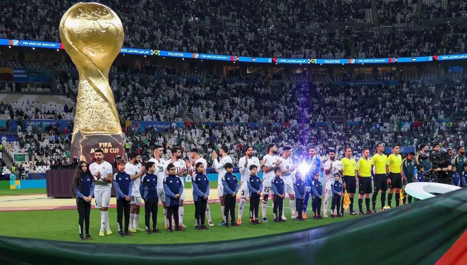 المنتخب السعودي ثاني الواصلين إلى نصف نهائي كأس العرب بعد الفوز على نظيره الفلسطيني