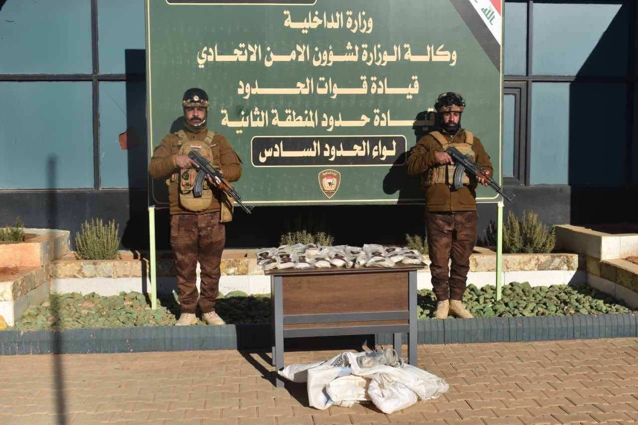 قوات الحدود تحبط محاولتي تهريب مخدرات عبر بالونات هوائية