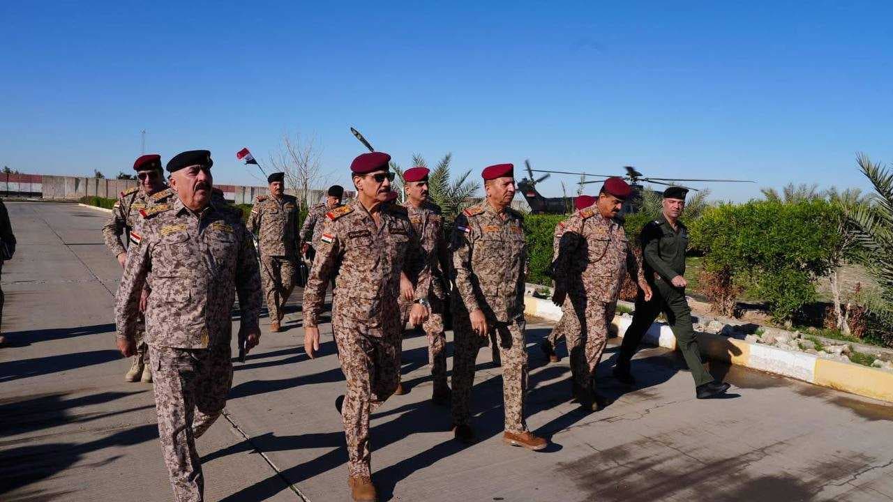 رئيس أركان الجيش يتفقد الاستعدادات الأمنية في قاطع عمليات صلاح الدين