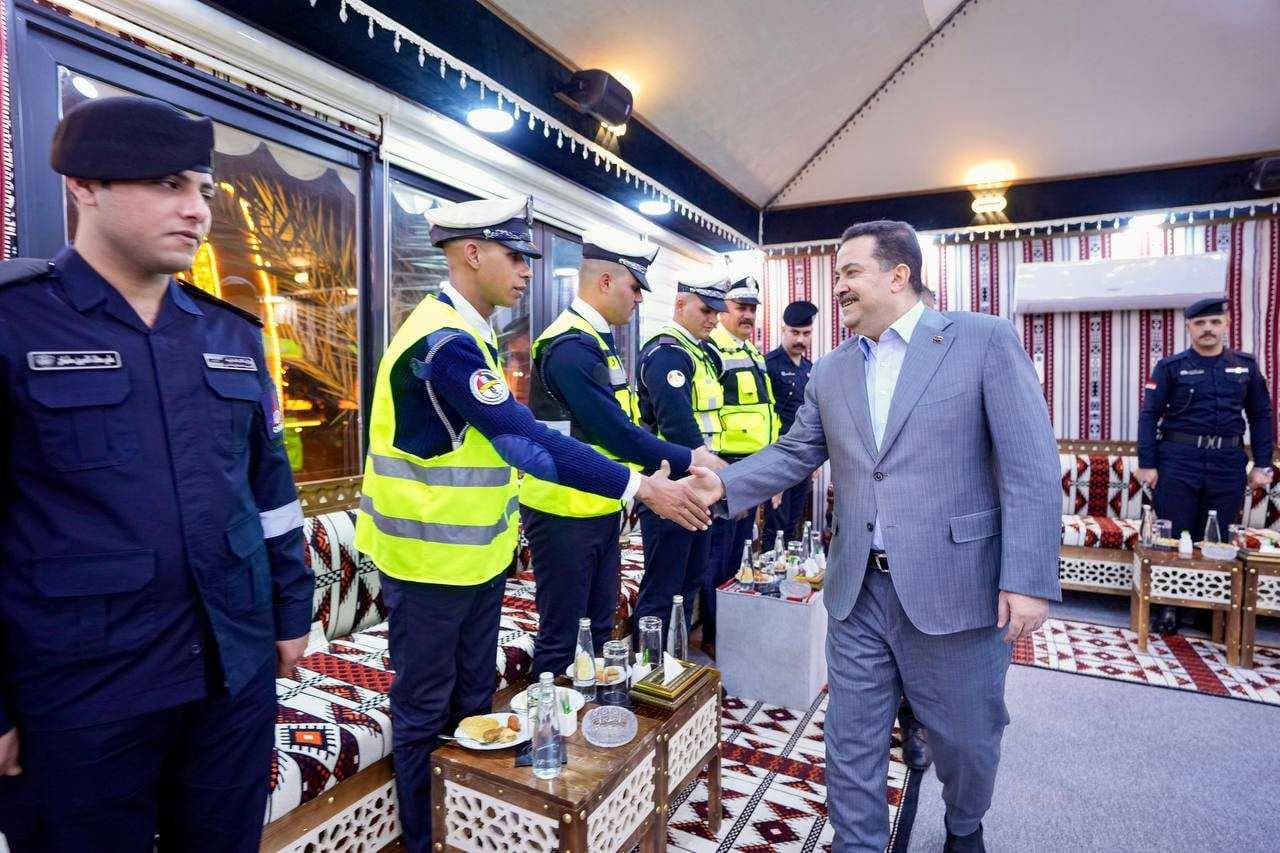 السوداني: الأمن والاستقرار ثمرة تضحيات الشهداء وثقة المواطن أساس﻿ الدولة