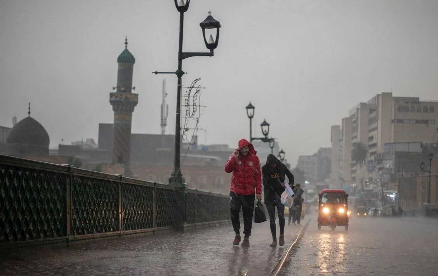 درجات الحرارة تستمر بالانخفاض وطقس غائم جزئي في الوسط والشمال