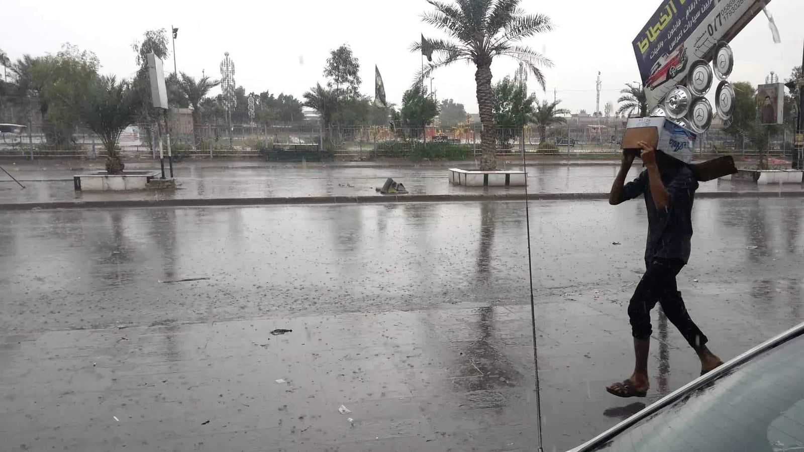الأنواء الجوية: أمطار رعدية وغبار وانخفاض في درجات الحرارة غداً