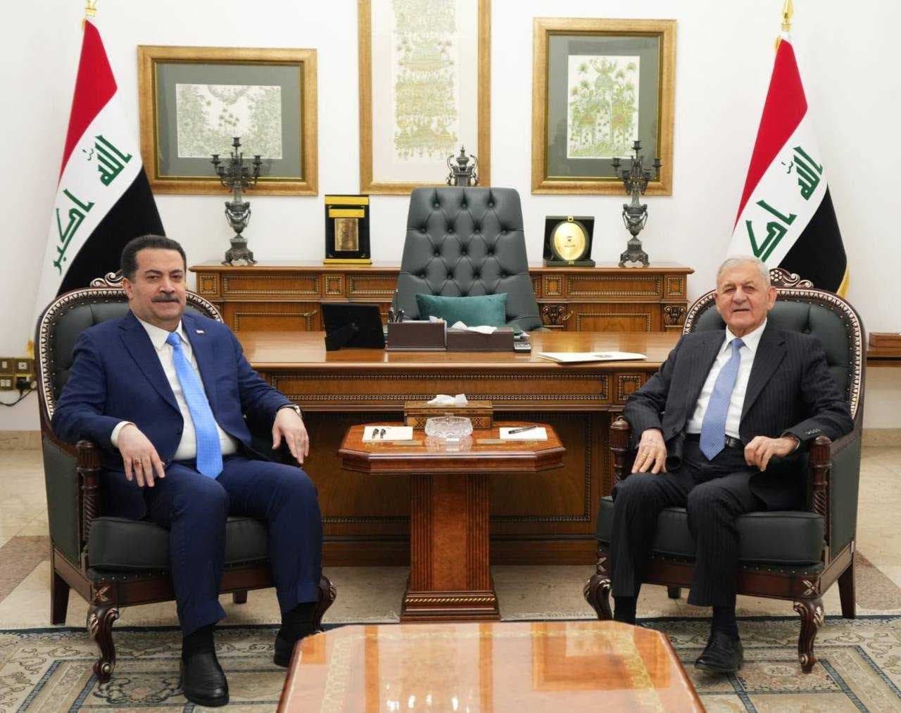 رئيس مجلس الوزراء يلتقي رئيس الجمهورية