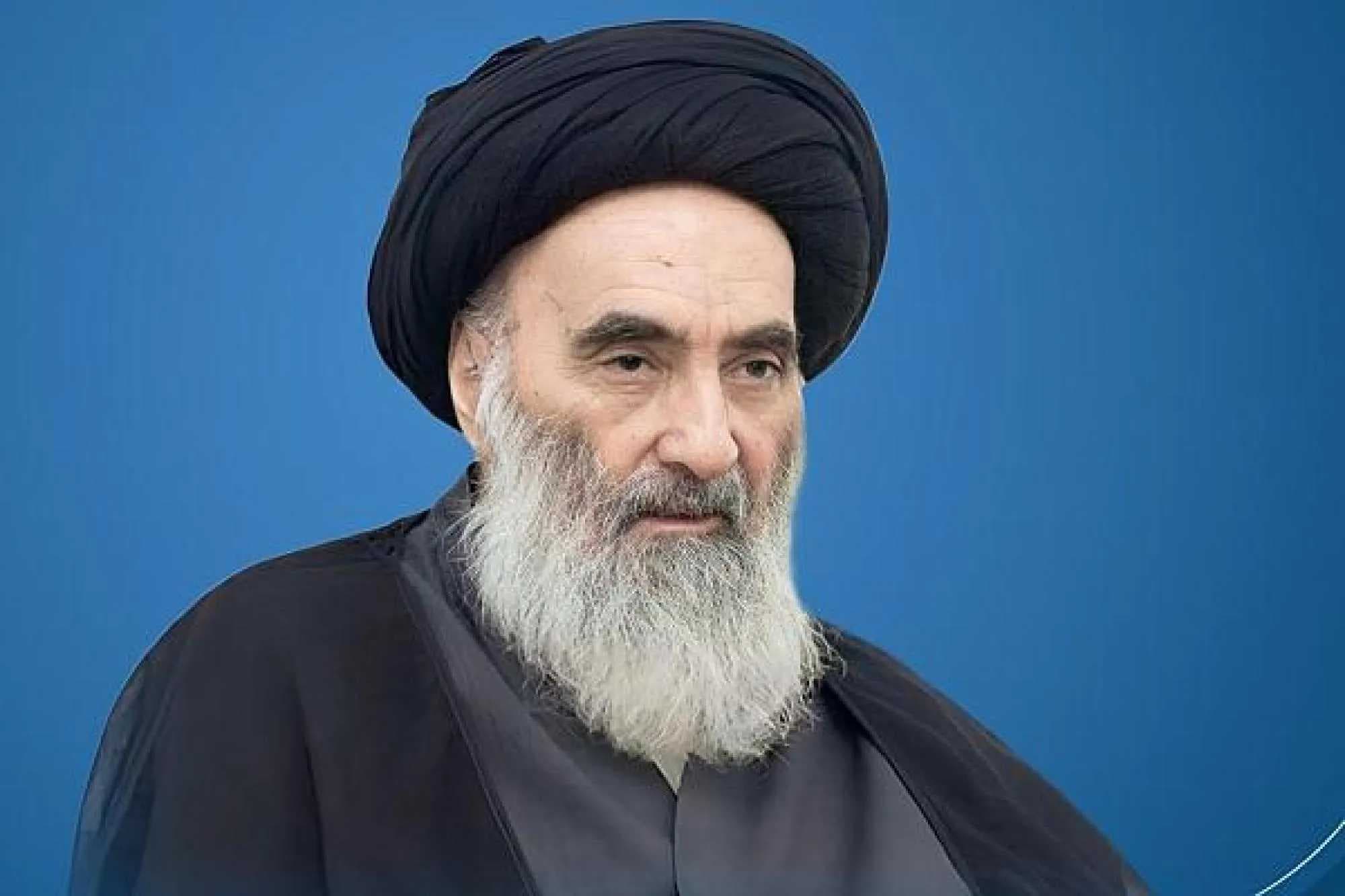 المرجع الأعلى السيد علي السيستاني يعزي باستشهاد السيد الخامنئي