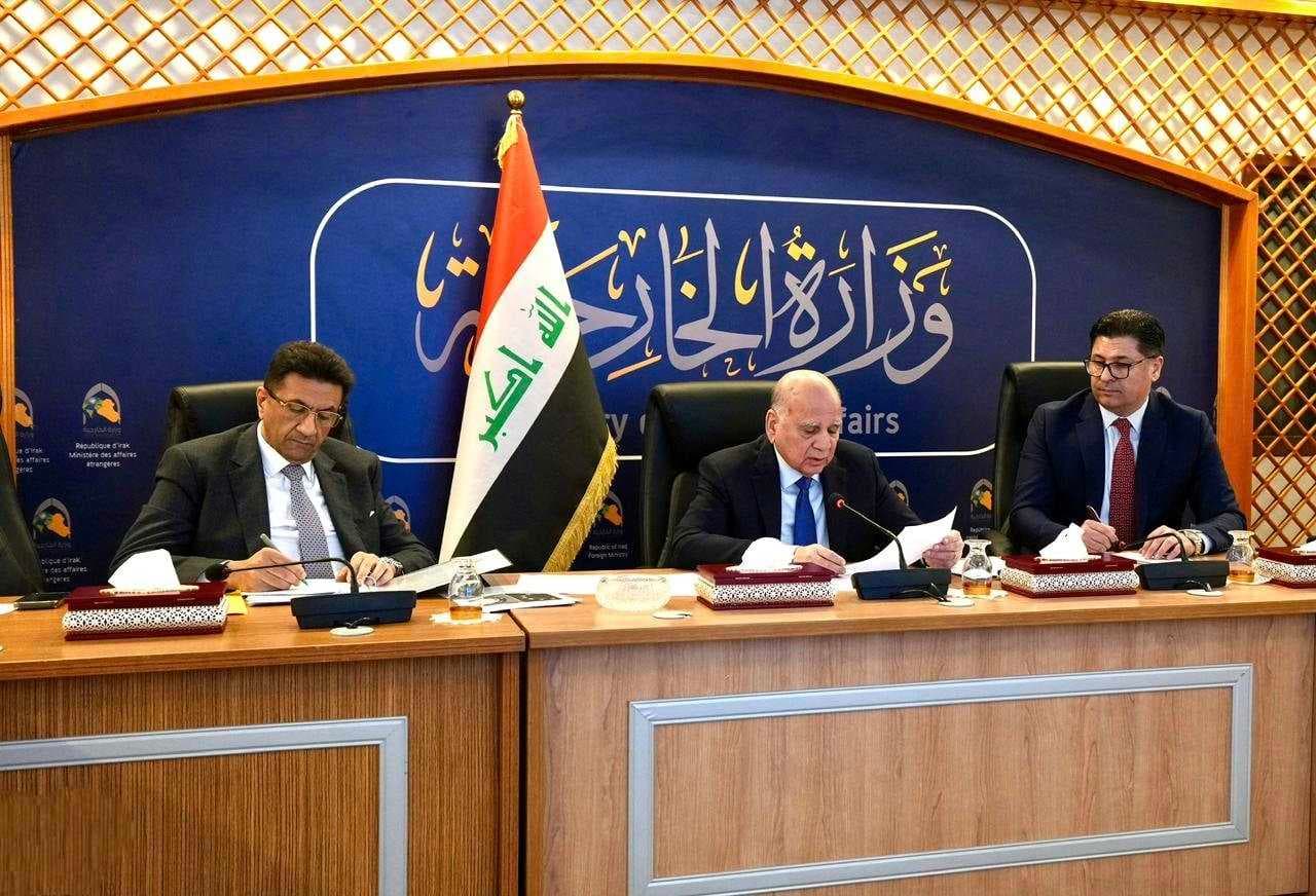 وزير الخارجية في الاجتماع الطارئ للوزراء العرب: العراق يرفض الهجمات التي طالت بعض الدول العربية