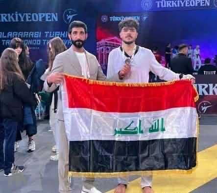 العراق يحصد فضية بطولة تركيا المفتوحة للباراتايكواندو