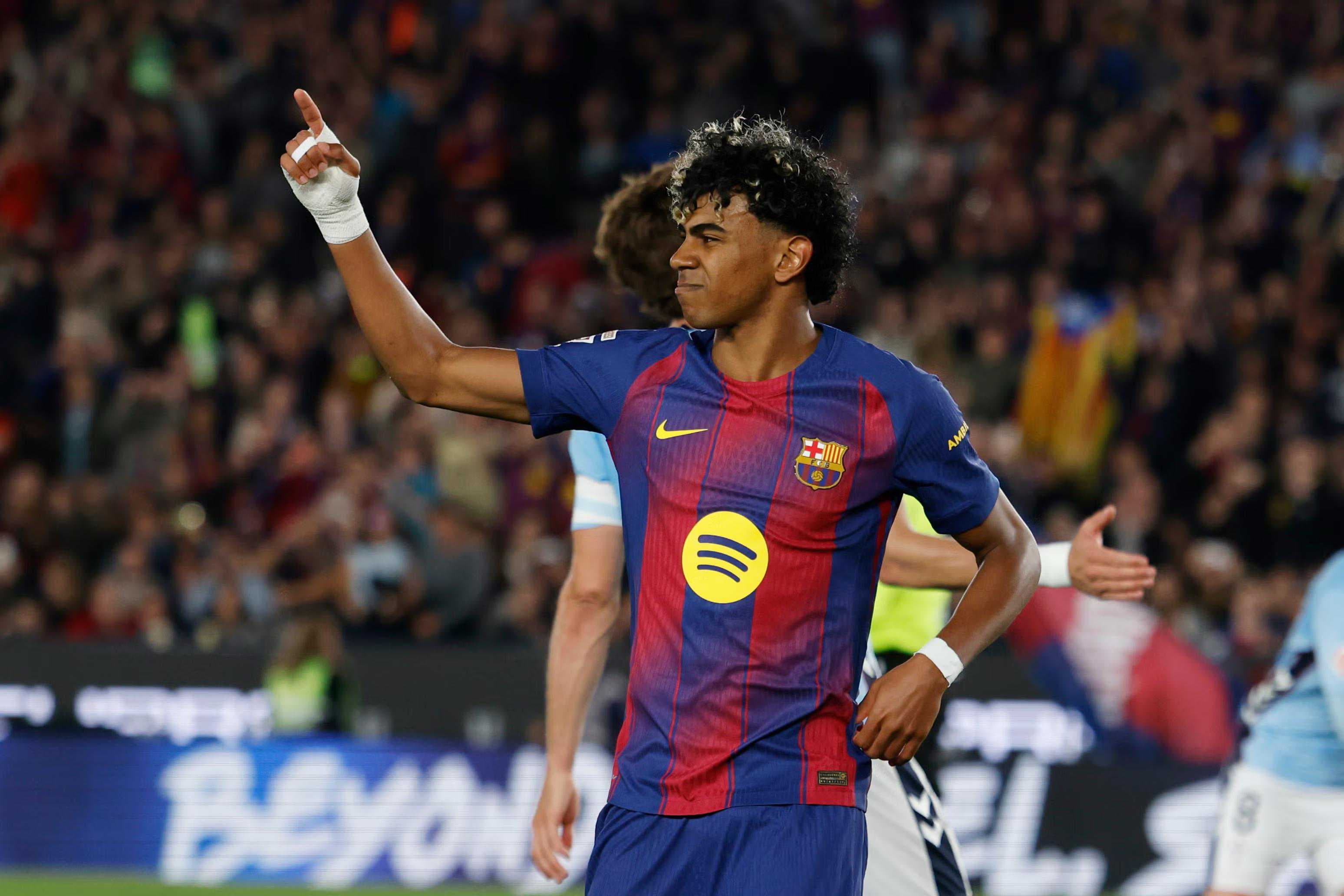 برشلونة يعلن غياب لامين يامال حتى نهاية موسم الدوري الإسباني