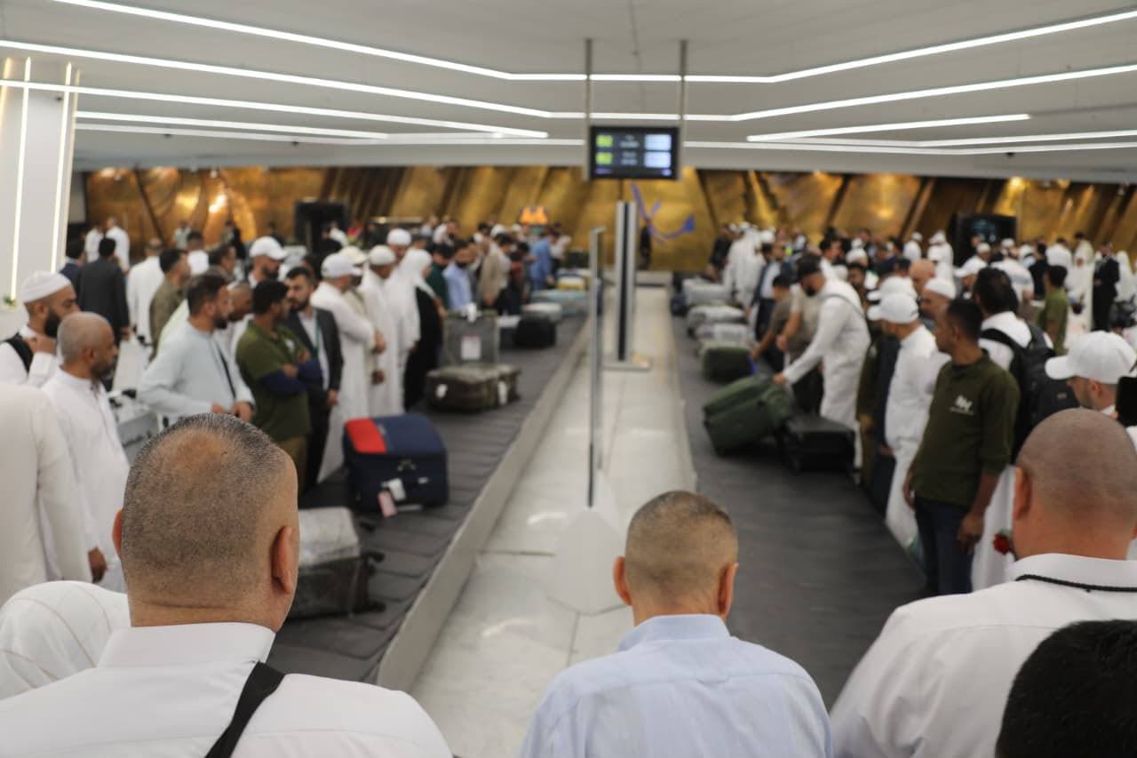 الخطوط الجوية العراقية تستقبل أولى رحلات عودة الحجاج من جدة إلى بغداد.