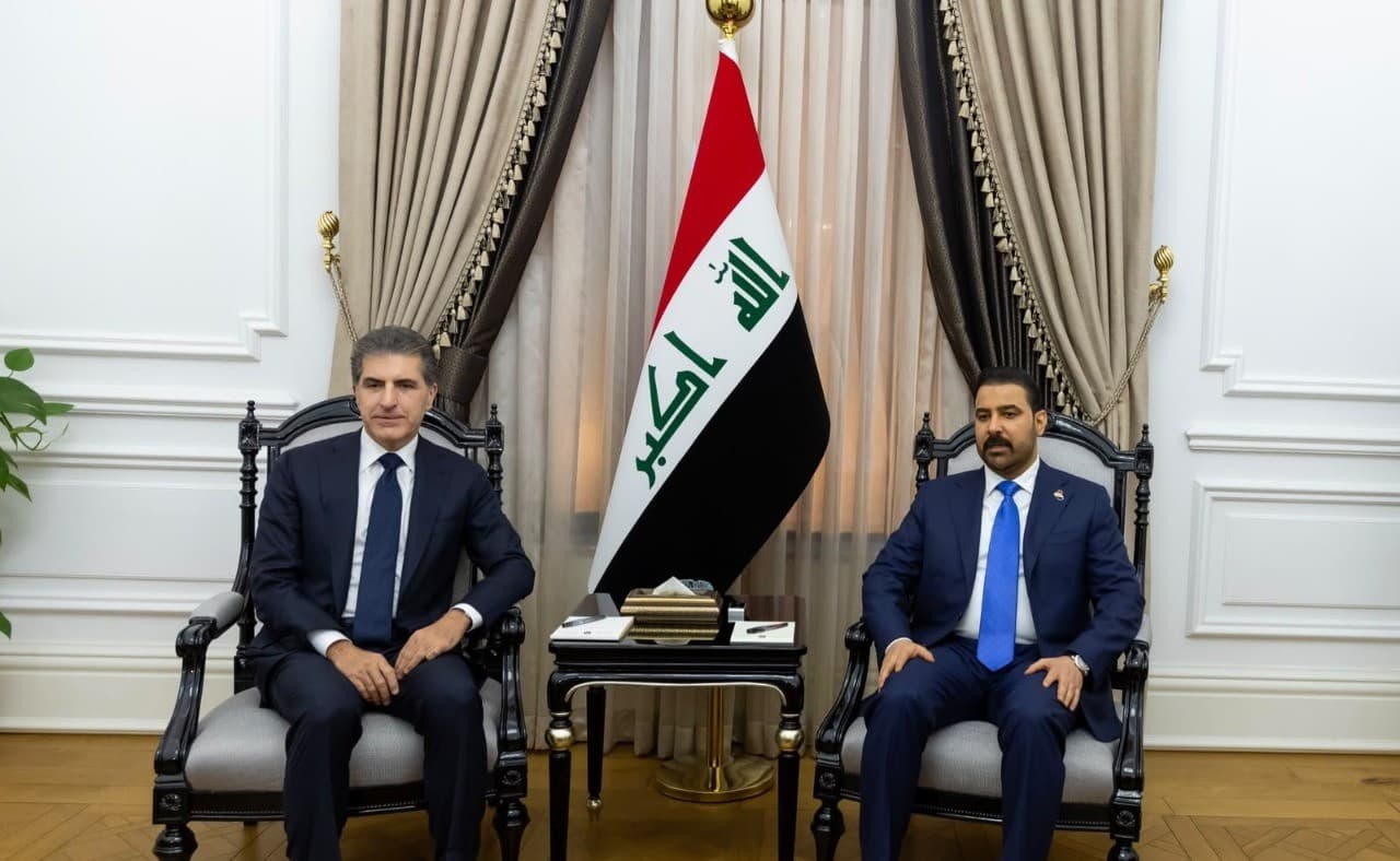 نيجيرفان بارزاني يؤكد للزيدي دعم اقليم ‏كردستان لإنجاح تنفيذ البرنامج الحكومي