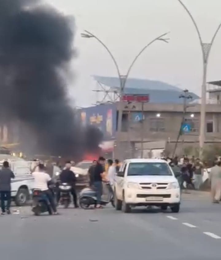مصرع وإصابة 16 شخصاً بحادث بين 15مركبة وسط كركوك