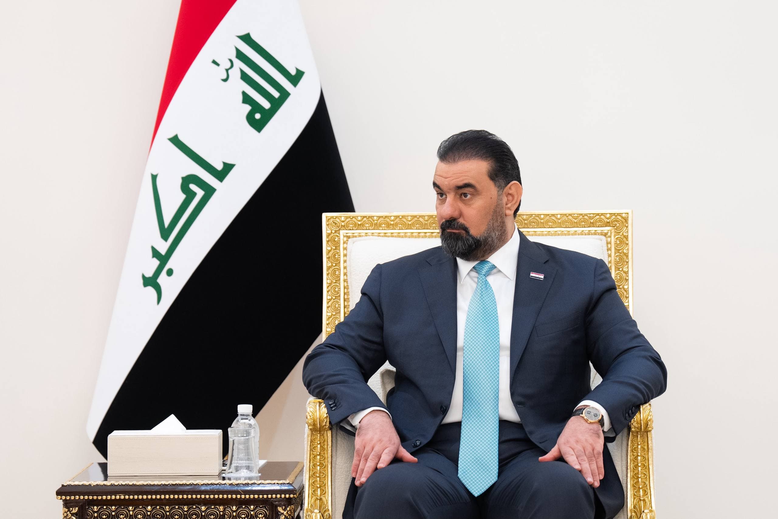 الحلبوسي يعلن دعمه للإجراءات القانونية التي تتّخذها الحكومة لحماية السلم الأهلي