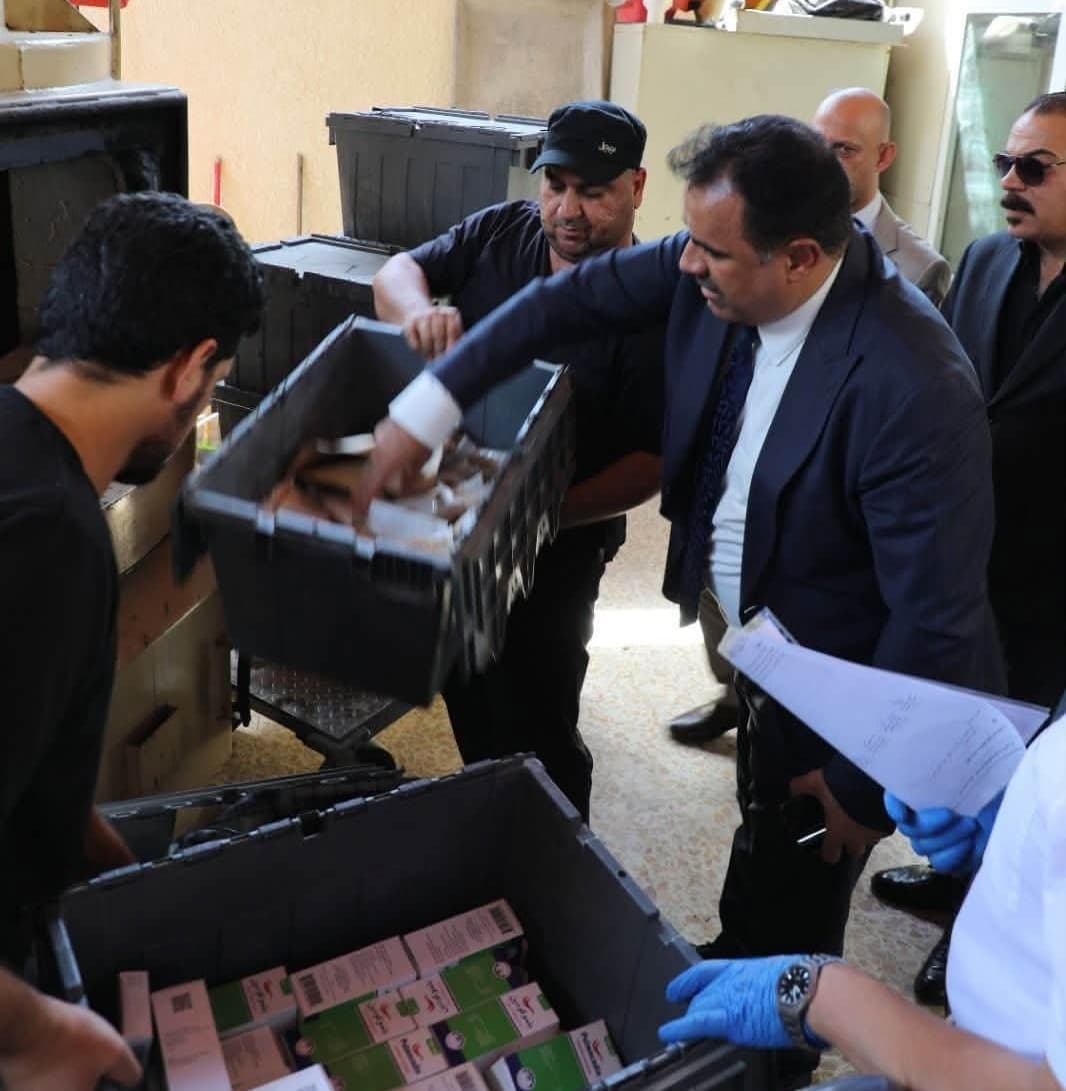 الصحة: إتلاف قرابة 239 كغم من المخدرات والمؤثرات العقلية بدائرة الطب العدلي ببغداد