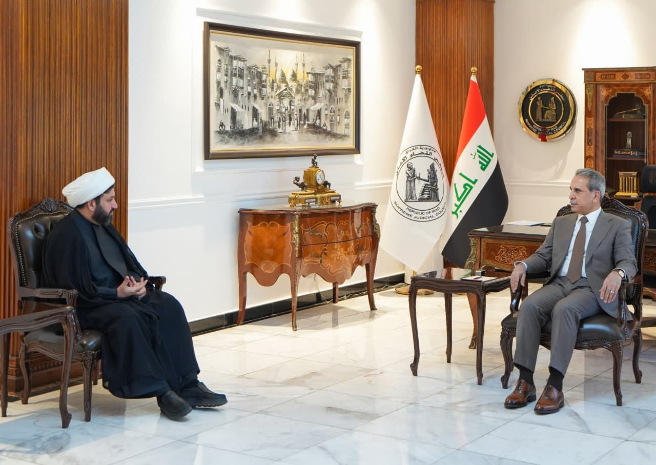 القاضي زيدان يستقبل الشيخ المسعودي ويشيد بالجهود المتميزة التي بذلتها هيئة الحج