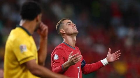 مغادرة معسكر المنتخب البرتغالي تكلف رونالدو الغرامة المالية والايقاف المؤقت