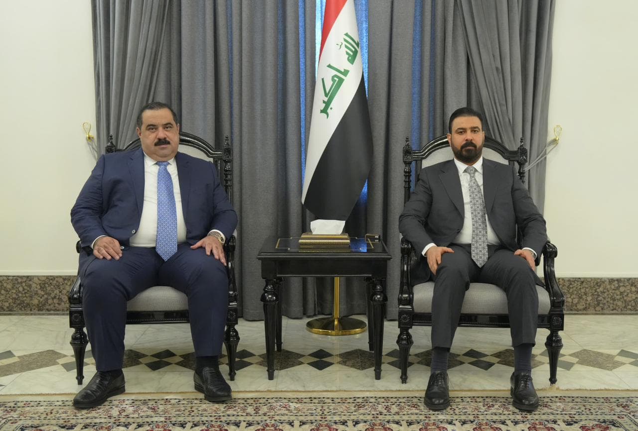 رئيس الوزراء المكلف يستقبل رئيس تحالف العزم