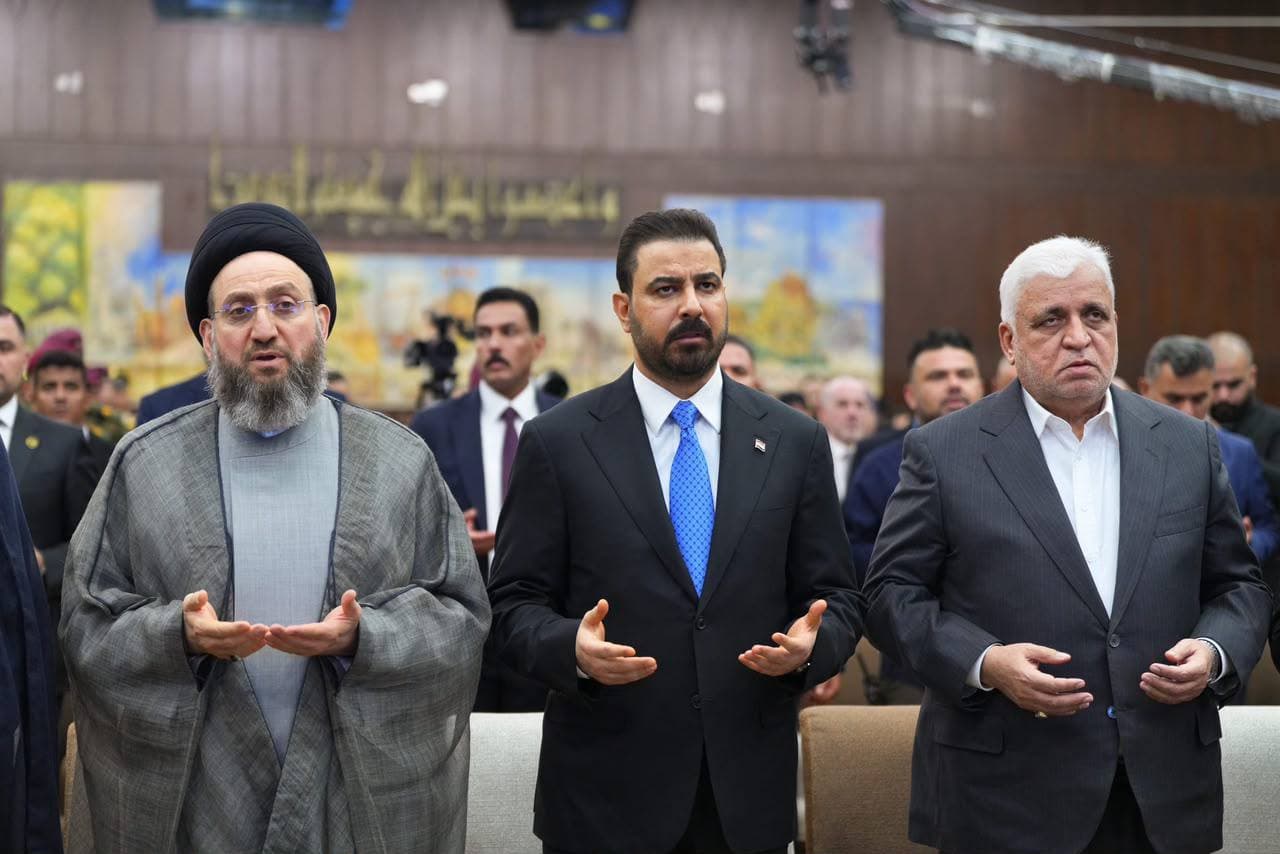 بالصور..  رئيس الوزراء يشارك في الحفل المقام بمناسبة ذكرى تأسيس الحشد الشعبي