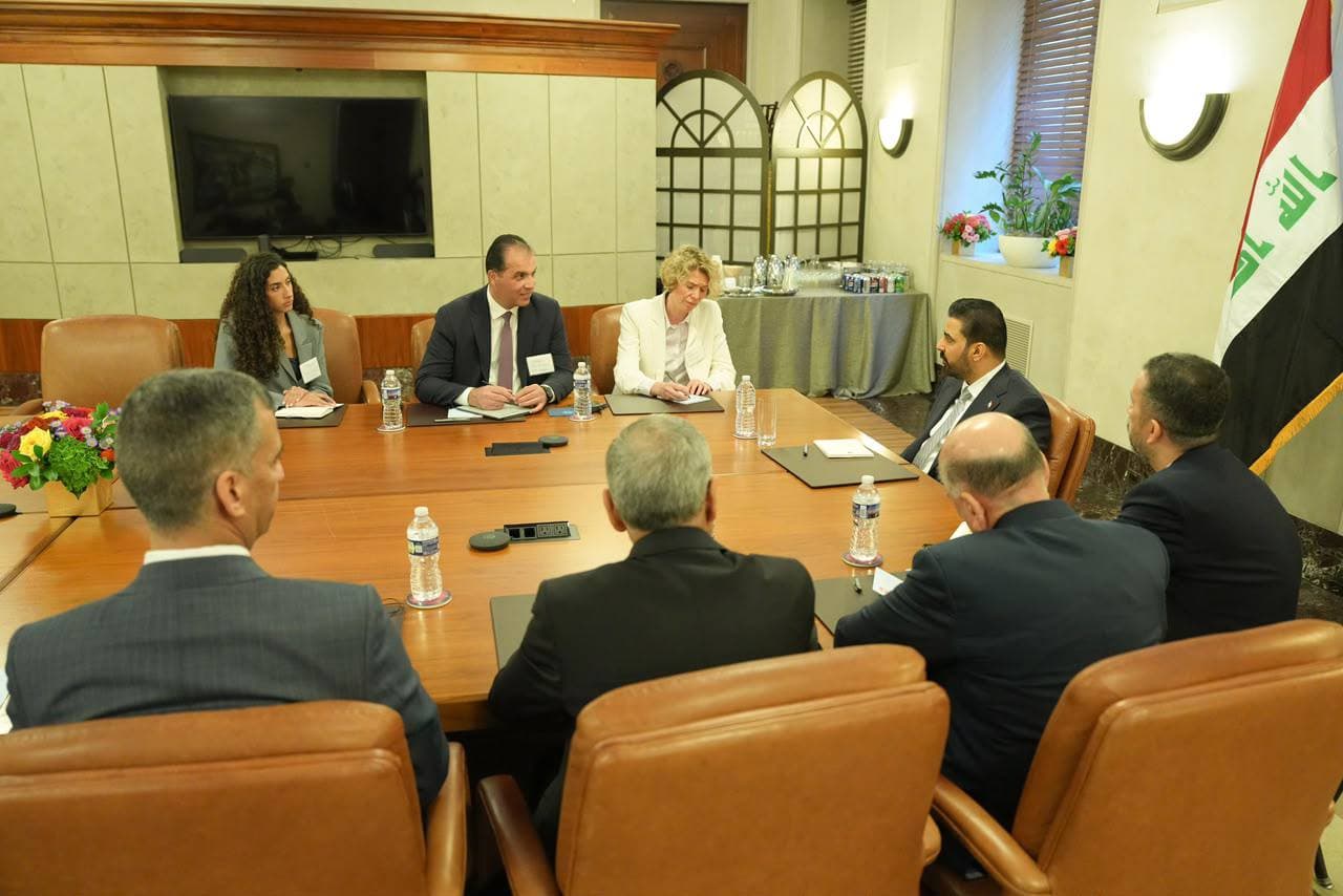 الزيدي يبحث مع جي بي مورغان فتح فرع للمصرف في العراق وتمويل مشاريع الشركات الأمريكية