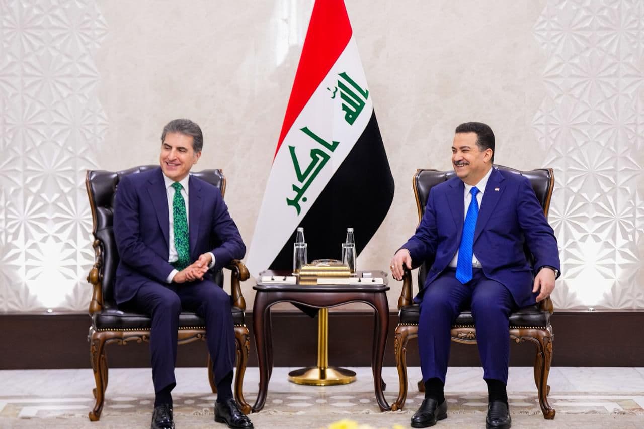 رئيس مجلس الوزراء يستقبل رئيس إقليم كردستان