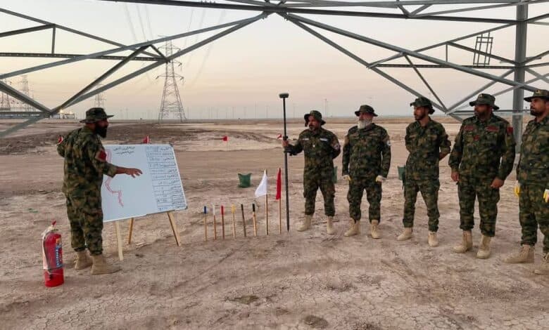 بالصور.. الحشد الشعبي يعثر على 4 حقول الغام في البصرة